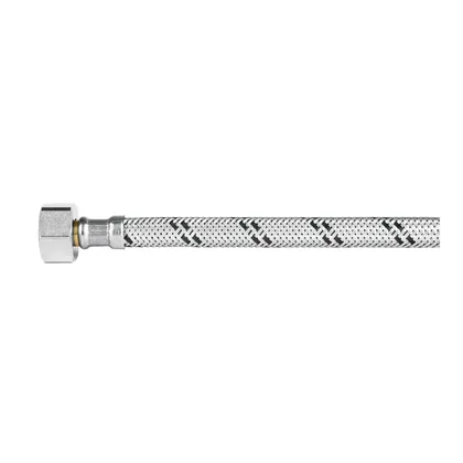 Manguera p/WC, acero inox, 1/2'x7/8', 35 cm