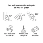 Escuadra magnética para soldar de 3', carga 10 kg, PRETUL 3