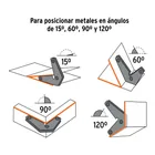 2 Escuadras magnéticas esquineras 2-3/4' carga 11 kg, TRUPER 4
