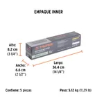 Bolsa con 1 kg de electrodos 6013 de 3/32', TRUPER 5