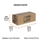 Bolsa con 1 kg de electrodos 6013 de 5/32', TRUPER 5