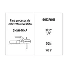 Mini soldadora inversora 100A, 127V, TRUPER 6
