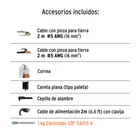 Mini soldadora inversora 130A, bi-voltaje 127/220V, TRUPER 4