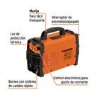 Soldadora inversora 130A, bi-voltaje 127/220V, TRUPER 2