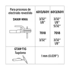 Soldadora inversora 130A, bi-voltaje 127/220V, TRUPER 6