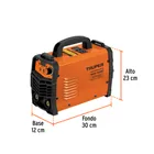 Soldadora inversora 160A, bi-voltaje 127/220V, TRUPER 3