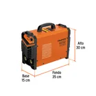 Soldadora inversora 200A, bi-voltaje 127/220V, TRUPER 3