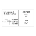 Soldadora inversora 100A, 127V, TRUPER EXPERT 4