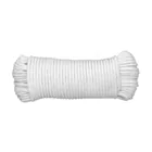 Piola de poliéster diamante de 4mmx30m blanca, madeja, FIERO 1