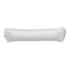 Piola de poliéster diamante de 6mmx30m blanca, madeja, FIERO 1