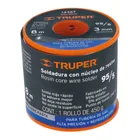 Soldadura 95/5 para tubería de gas, 450 g, TRUPER SOLDAFÁCIL 2