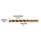 Broca HSS 19/64' Trugold para metal, TRUPER EXPERT 4