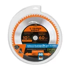 Disco sierra 10' para madera, 60 dientes centro 1', EXPERT 4