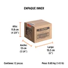 Bolsa con 2 abrazaderas sin fin # 20, 7/8 - 1-3/4', TRUPER 8