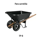 Tornillería con chumaceras para carretilla TP-8, TRUPER 2