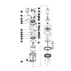 Bomba sumergible hierro fundido, agua limpia, 1 HP, TRUPER 6