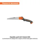 Serrucho plegable 7' hoja recta 11 DPP mango plástico,TRUPER 1