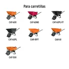 2 puños para bastidor tubular p/carretillas TRUPER y EXPERT 4