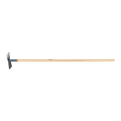 Azadón dos cuernos, mango de madera 54', TRUPER