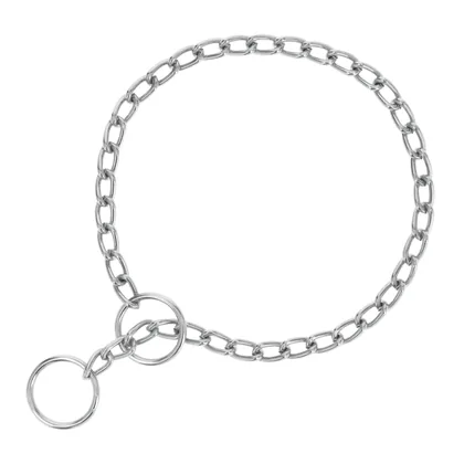 Collar de entrenamiento para perro, 45 cm, eslabón 2.5 mm