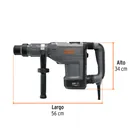 Rotomartillo SDS Max/destornillador 9 kg, 15J, 1500W, EXPERT 2