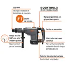 Rotomartillo SDS Max/destornillador 9 kg, 15J, 1500W, EXPERT 5