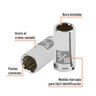 Dado de 5/16', 12 puntas, cuadro 1/4', TRUPER 2