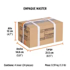 Dado de 5/16', 12 puntas, cuadro 1/4', TRUPER 7