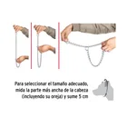 Collar de entrenamiento para perro, 55 cm, eslabón 3.5 mm 5