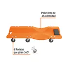 Cama de plástico 36' para mecánico, TRUPER 2