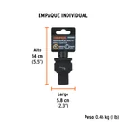 Adaptador de Impacto 3/4' (H) x 1' (M), TRUPER 5