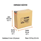 Adaptador de Impacto 3/4' (H) x 1' (M), TRUPER 7