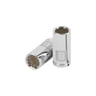 Dado de 8 mm, 12 puntas, cuadro 1/4', TRUPER 1