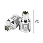 Dado de 6 mm, 12 puntas, cuadro 3/8', TRUPER 3