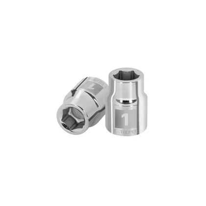 Dado de 1', 6 puntas, cuadro 3/4', TRUPER