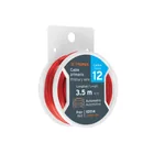 Carrete con 3.5 m de cable primario rojo calibre 12, TRUPER 4