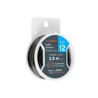 Carrete con 3.5 m de cable primario negro calibre 12, TRUPER 4