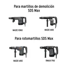 Cincel hueco para acanalado SDS max 7/8' x 16', TRUPER 2