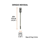 Cincel hueco para acanalado SDS max 7/8' x 16', TRUPER 6