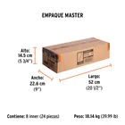 Cincel hueco para acanalado SDS max 7/8' x 16', TRUPER 8