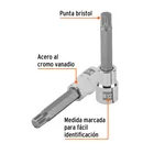 Dado punta larga bristol M12, cuadro 1/2', TRUPER 2