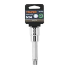 Dado punta larga bristol M14, cuadro 1/2', TRUPER 4