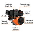 Motor a gasolina 13HP, TRUPER 2