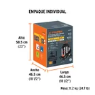 Aspiradora de sólidos y líquidos, 12 gal, acero inox, TRUPER 6