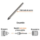 Broca piloto de 1/4' para brocasierras diamante, TRUPER 2
