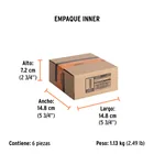 Juego de 12 puntas planas mm combinadas largo 2', EXPERT 5