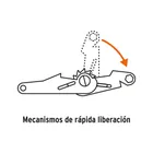 Juego de 4 sujetadores con matraca carga máxima 675 kg 4
