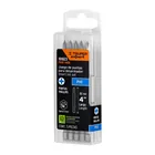Estuche con 5 puntas de cruz PH0 largo 4', TRUPER EXPERT 5