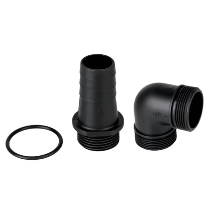 Kit de conector y empaque p/bombas sumerg. plásticas, TRUPER