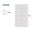 Rollo malla hexagonal cal.22, 1.5x 45m, abertura 25mm, 20kg 3